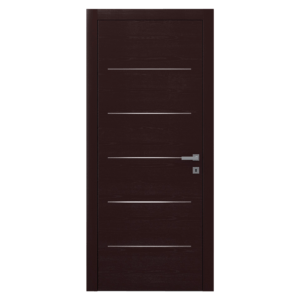 Межкомнатная дверь Garofoli Poema Spatio Cinque 5 F Лакированный Дуб Dark Brown