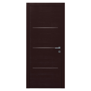 Межкомнатная дверь Garofoli Poema Spatio Tre 3 F Лакированный Дуб Dark Brown