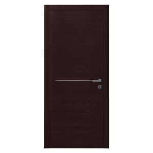 Межкомнатная дверь Garofoli Poema Spatio Uno 1 F Лакированный Дуб Dark Brown