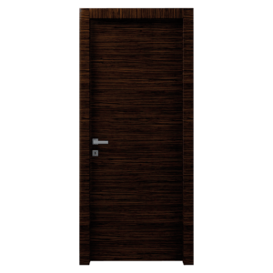 Межкомнатная дверь Garofoli Smart 1 L Porta Liscia Глянцевый Ebony