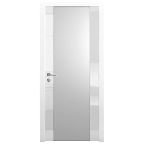 tekno tuttovetro bianco vetro satin